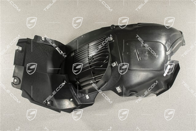 GT4, Front wheel housing liner, front part with grille, R