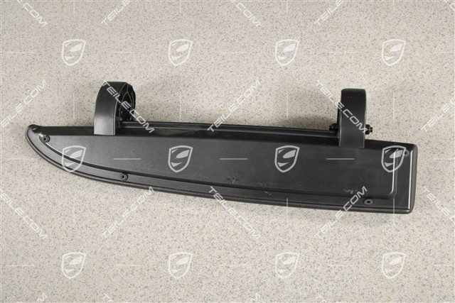 Klapka schowka w drzwi, Skóropodobna, Czarna, R