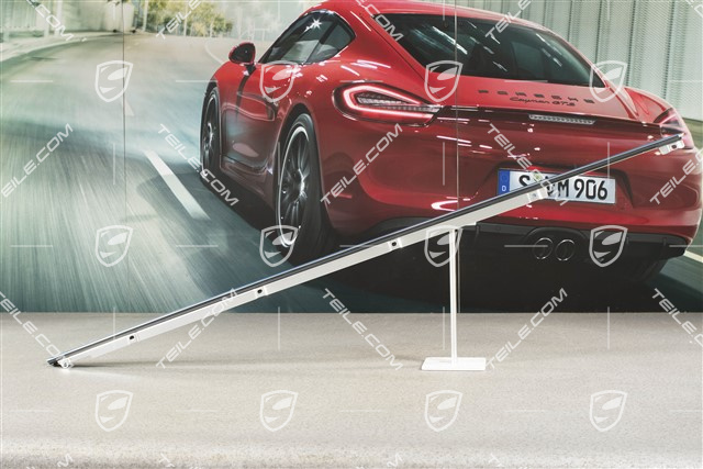 Zierleiste Türschacht, inkl. Dichtung, Vorne, Aluminium, R