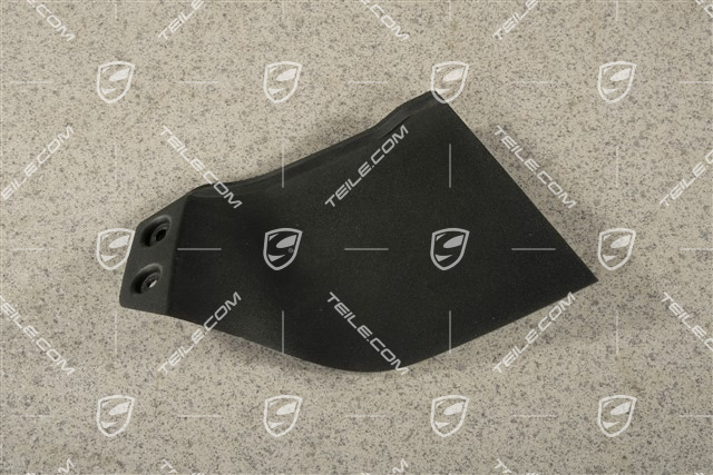 Turbo Coupe, Heckspoiler Luftführung, Schwarzmatt, L
