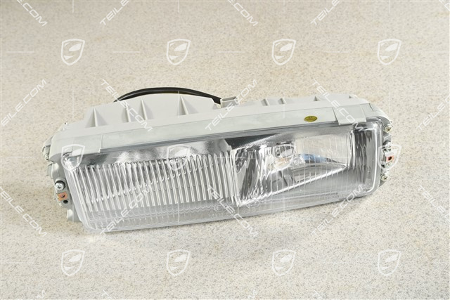 Additional headlight, complete, R