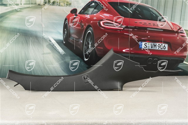 Hardtop Verkleidung, Kunstleder, Schwarz, L