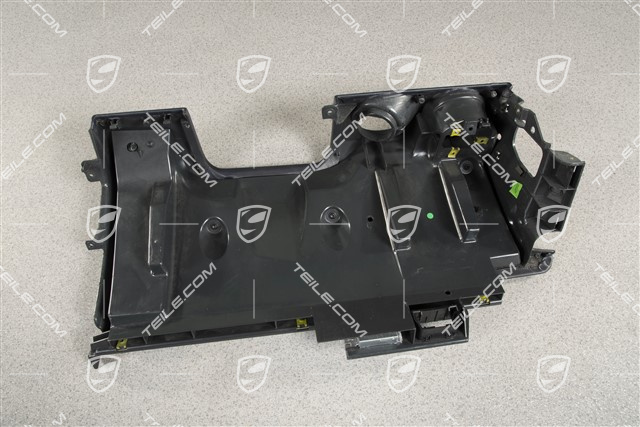 Schalttafelverkleidung Untertail, Kunsteder, Seeblau