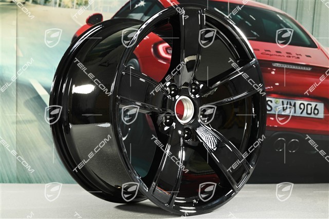 20" Felga Carrera Sport, 10,5J x 20 ET47, czarny wysoki połysk