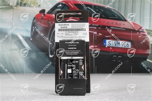 Paint touch-up applicator, Basalt black metallic