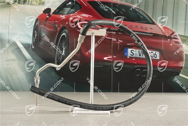 Turbo, Vent line / breather hose, Turbocharger Oil Tank Container, L