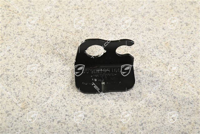 Brake line bracket, repair panel, R