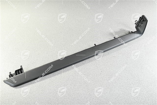 Dashboard trim / moulding, Carbon, Passenger's side
