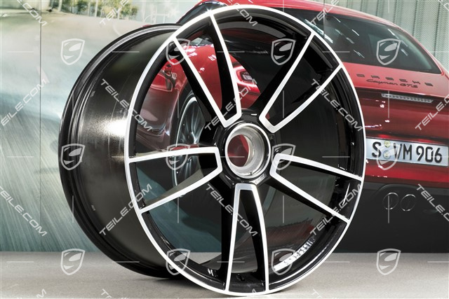 20+21-inch wheel rim set Turbo Sport 4, rims: front 9J x 20 ET41 + rear 11,J x 21 ET67