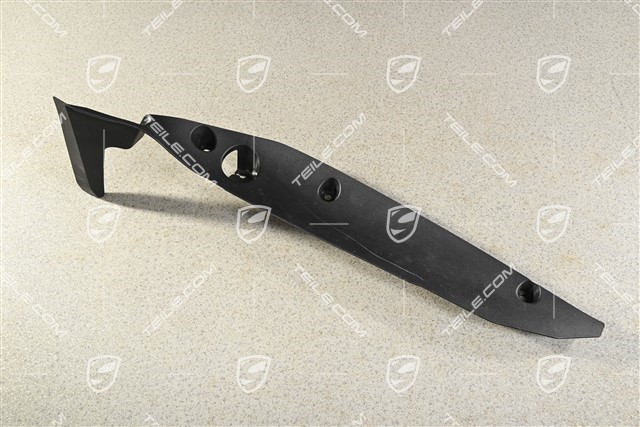 Wing / Fender Rear Cover, Black, R
