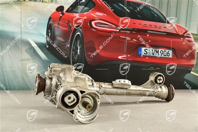 Front-axle final drive, Turbo 4.8L 368 kW, classification letter PXV