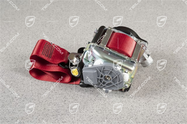 Seat belt / Safety belt, Carmine red, USA, L