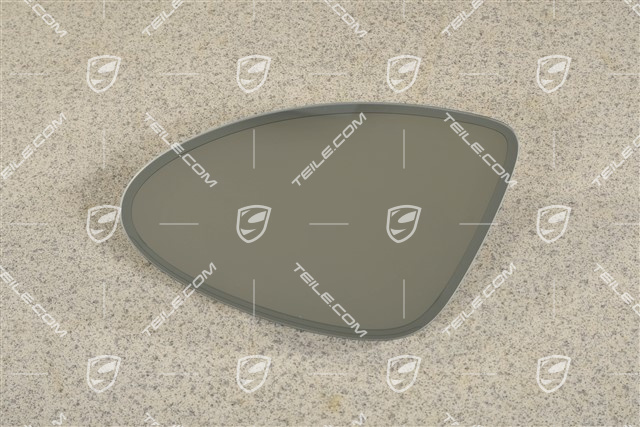 Lusterko wsteczne / drzwi, płaskie, ściemniane, podgrzewane, L