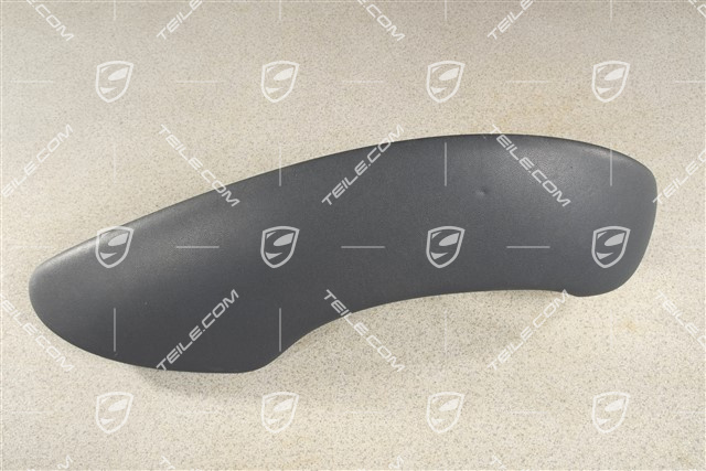 Dashboard trim / Instrument cluster cover, Leatherette, Metropole blue