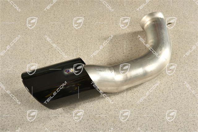 Tail pipe, inner, black, R
