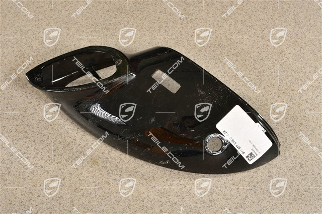 Spiegelgehäuse / Spiegel, Blende unten mit Real Top View, Lackierbar, R