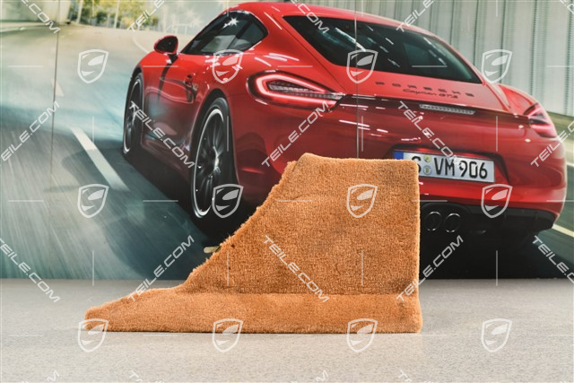 Cover trim, Lateral, Centre console, Natural brown, R