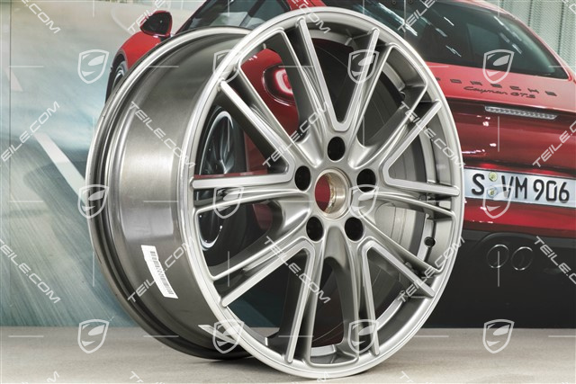 20-inch wheel rim Exclusive Design, 9,5J x 20 ET71, for winter use, platinum silver