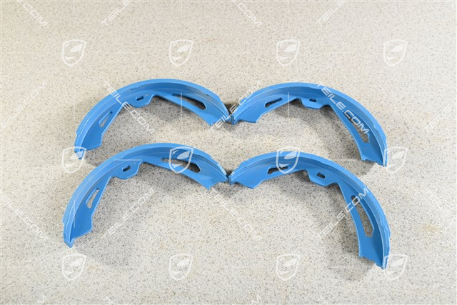 1 Satz Feststellbremse - Bremsbacke, hinten (4 stück)