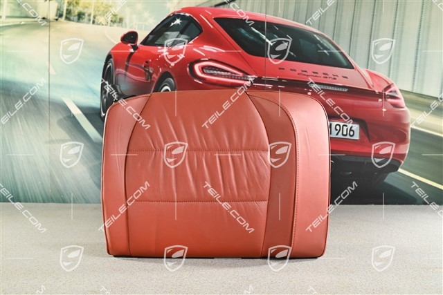 Notsitzrückenlehne, Raffleder, Boxsterrot, Coupe, R