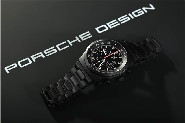 Chronograph 1 – Hodinkee 2024 Edition, Titan, schwarz, automatic, 41mm, limitiert auf 350 Stück
