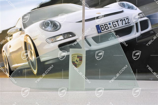 Rear quarter glass Coupé, R Rear quarter glass Coupé, R