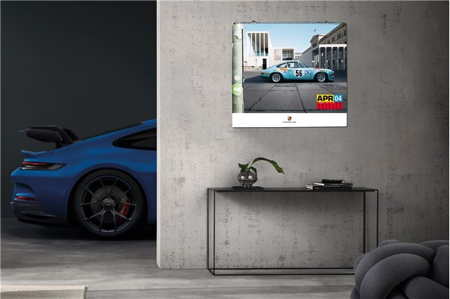 Calendar Porsche 2023 Daily Thrill Porsche