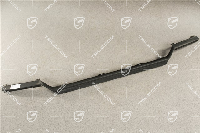 Abdeckung hinten unten schwarz-matt