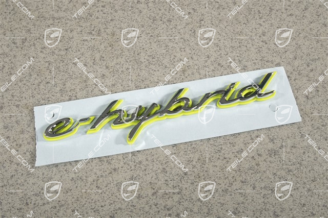 "e-hybrid" Schriftzug, seitlich, L