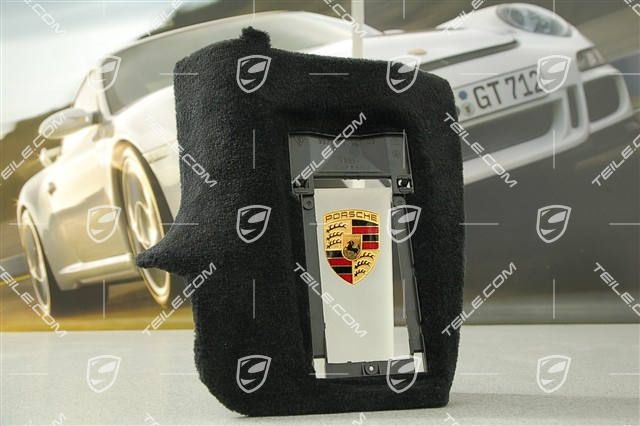 Zaślepka skrzyni bezpieczników, czarna