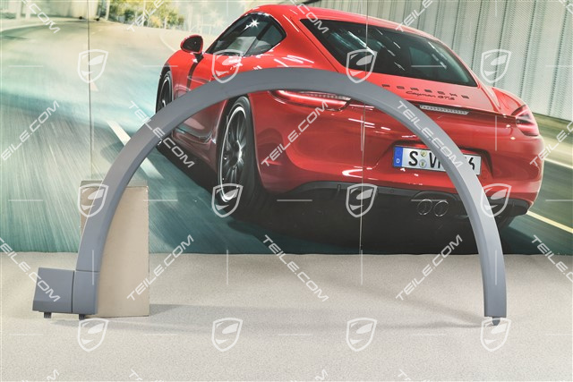 Front Wing / Fender Wheel cover / moulding, Prime coated, R