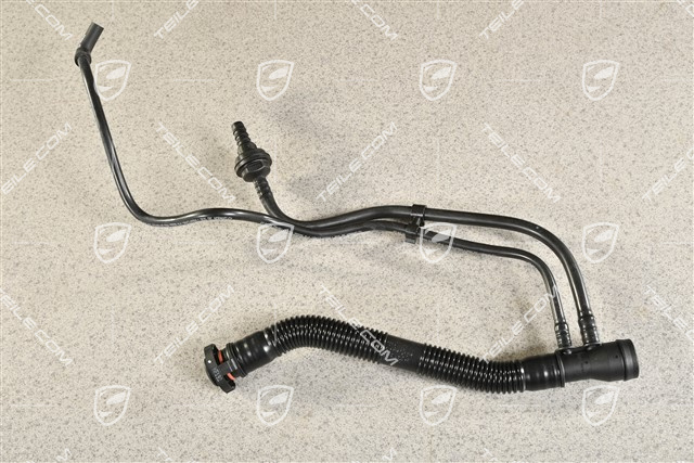 Breather line, Crankcase housing, Turbo