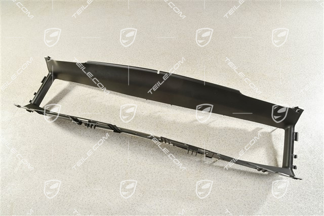 Front air duct / guide, bumper w/o ACC, black