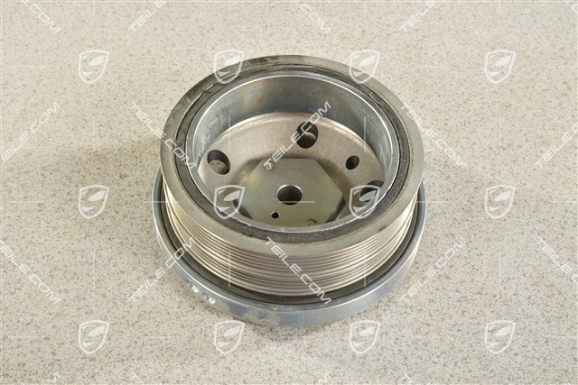 Crankshaft pulley, vibration damper
