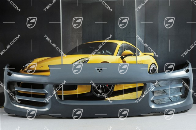 Front bumper lining, V6 / S, with headlight washer system