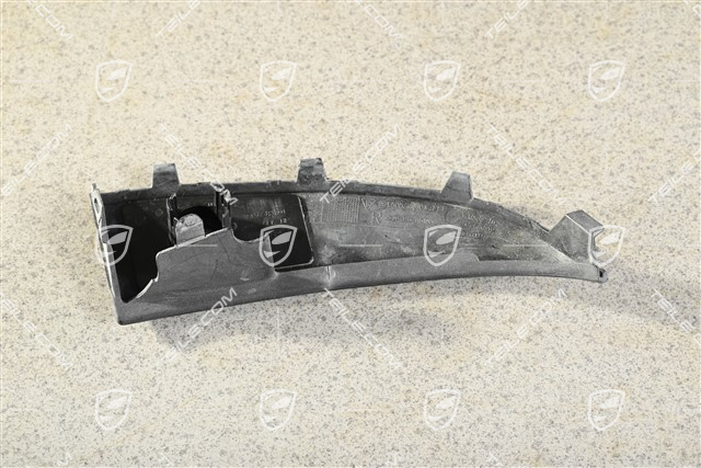 Blenda kratki zderzaka, PDC, czarna, R