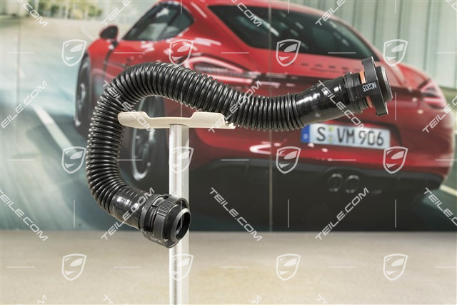 Breather line, Crankcase housing, 4,8L 384/405kW