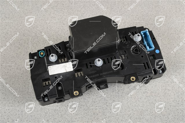Instrument cluster, dials in black, PDK