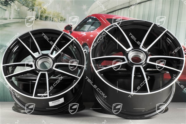 20+21-inch wheel rim set Turbo Sport 4, rims: front 9J x 20 ET41 + rear 11,J x 21 ET67