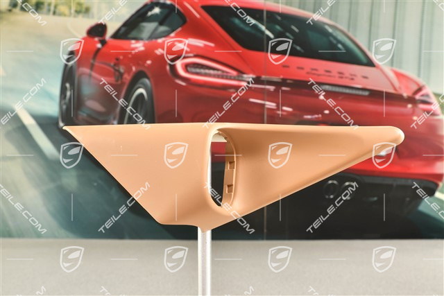 Verkleidung / Abdeckung, Aussenspiegel, Sandbeige, Fahrerseite, RHD