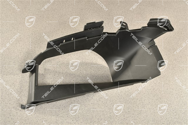 Turbo / Sport Design, Air duct / guide, lateral, w/o Night vision system, L