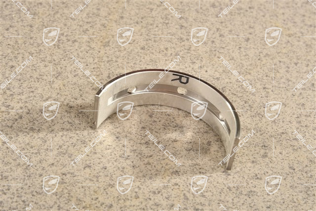 4,8L, Crankshaft, Main bearing shell, upper, ID Red