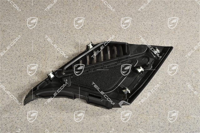 Dashboard cover trim for speaker, Black, L