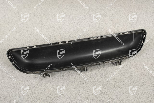 Blenda środkowa zderzaka przedniego, Czarna satyna