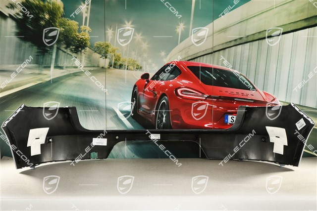 Stossfänger / Stoßstange hinten, mit Löcher für Einparkhilfe / Rückfahrkamera