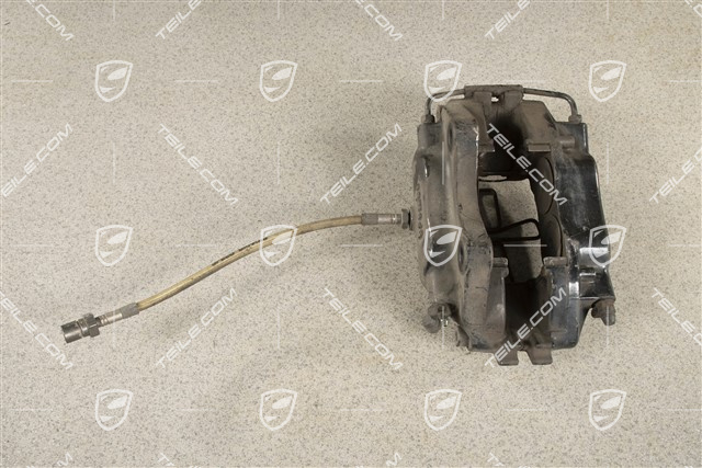 Zacisk hamulcowy, bez klocków, C2, czarny, L