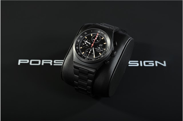 Chronograph 1 – Hodinkee 2024 Edition, Titan, schwarz, automatic, 41mm, limitiert auf 350 Stück