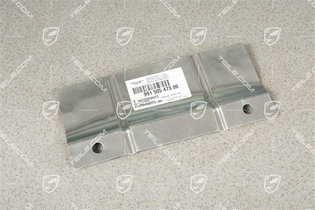 Heat protection, Upper, Centre, C2 / C4 / GTS