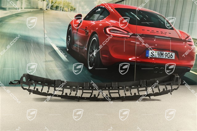 Holding / support rail, rear bumper, centre