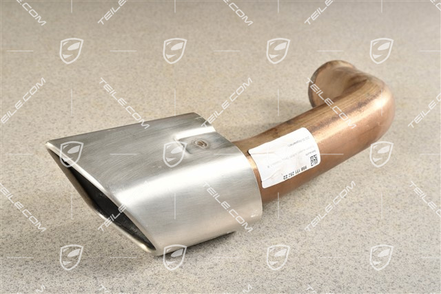 Tail pipe, outer, Standard, R